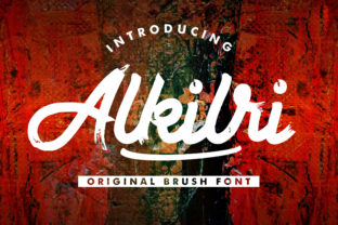 Alkilri Handwritten Font for Bold Craft Branding