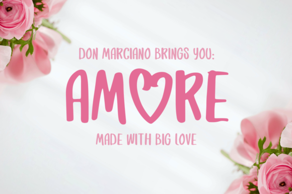 Amore Handwritten Font Review for Romantic Campaigns