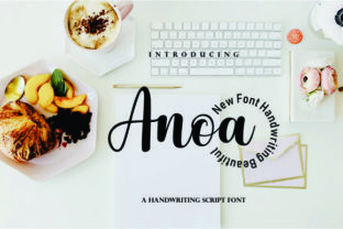 Anoa Handwritten Font Review for Editorial Design