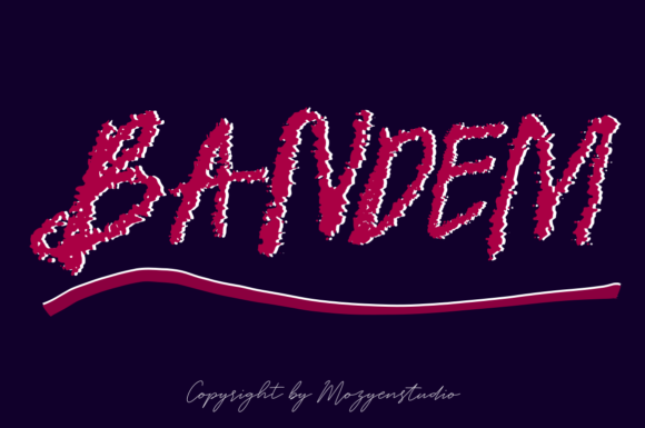 Bandem: Bold Handwritten Fonts for Dynamic Web Design