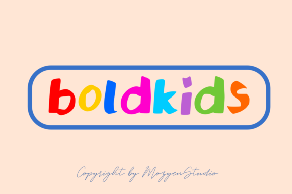 Boldkids: The Whimsical Handwritten Font for Charming Crafts