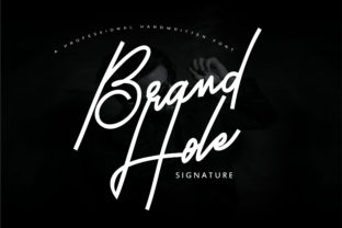 Brand Hole: A Light Handwritten Font for Smart Digital Design