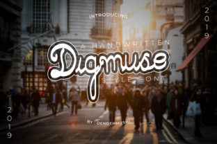 Digmuse Display Font for Authentic Brand Identity Design
