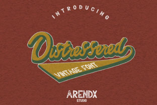 Distressered: A Vintage Handwritten Font for Authentic Branding