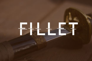 Fillet Typeface: Bold Uppercase Typography for Modern Web Design