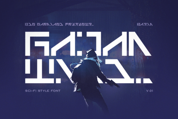Galactico: The Bold Sci-Fi Typeface for Modern Branding