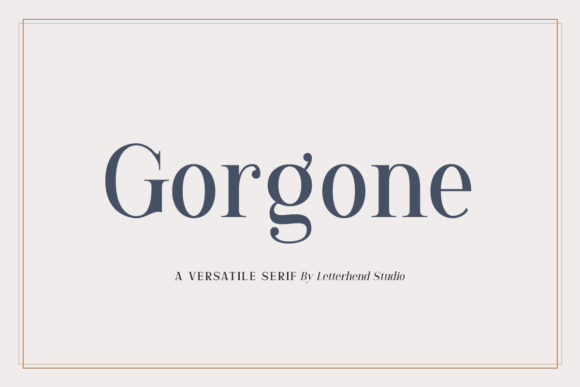 Gorgone Free Download: The Ultimate Serif Review
