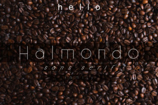 Halmondo Typeface: A Casual Geometric Sans Serif for Modern Editorial Design
