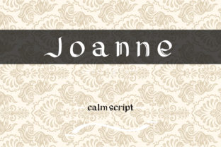 Joanne: A Modern Blackletter Typeface for Digital Branding