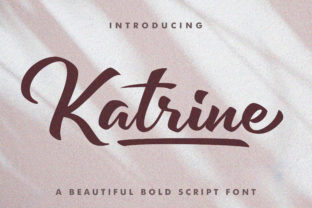 Katrine Font Review for Handmade Labels and Boutique Branding