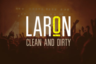 Laron Typeface for Retro Branding and Elegant Packaging Design