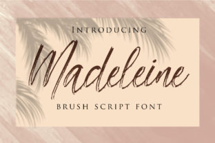 Madeleine: A Versatile Handwritten Brush Script Font for Modern Web Design