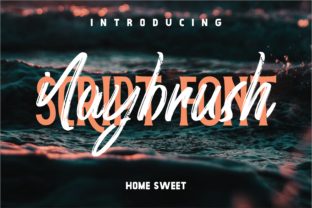 Naybrushy: The Bold Handwritten Font for Editorial Design