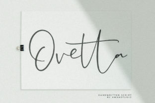 Ovetta: A Modern Script Handwritten Font for Boutique Branding