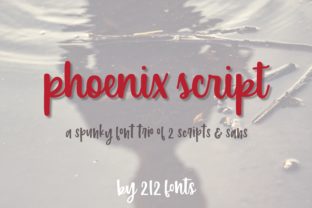 Phoenix Script Trio: A Modern Handwritten Font for Editorial Design