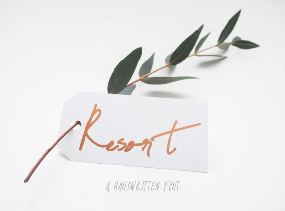Resort Script Free Download: A Premium Handwritten Font Review