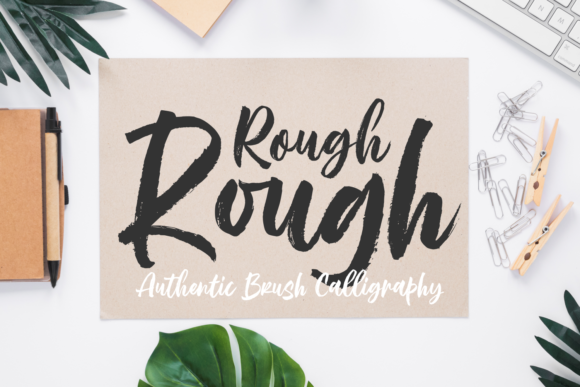 Rough Rough: Bold Handwritten Font Review