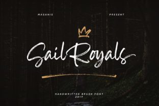 Sail Royals: A Handwritten Script Font for Authentic Editorial Design