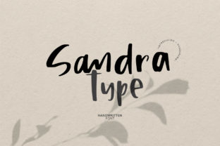 Sandra Type: A Charming Handwritten Font for Authentic Branding
