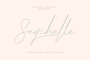 Seychelle: A Light Handwritten Font for Editorial Design