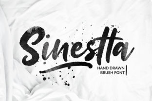 Sinestta Handwritten Font for Crafts and Labels