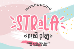 Strala Need Play: The Handwritten Font for Joyful Brand Storytelling