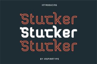 Stucker: The Modern Sans Serif Font for Bold Brand Identity