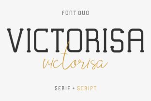 Victorisa Typeface Review: A Smart Serif and Script Duo for Modern Branding